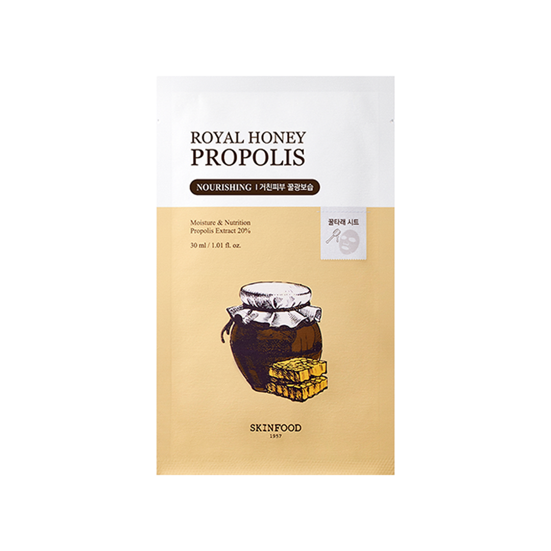SKINFOOD Royal Honey Propolis Mask 30ml - 10pc