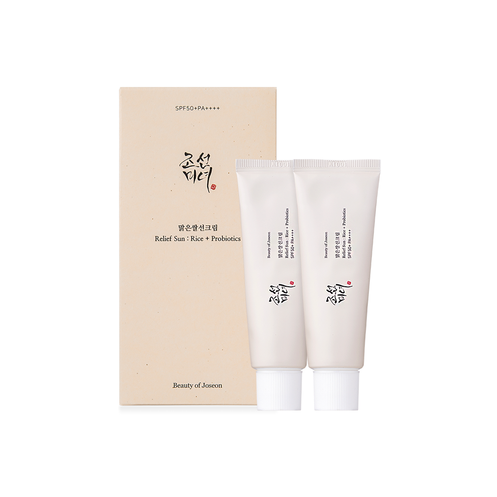 Beauty of Joseon Relief Sun: Rice + Probiotics SPF50+ PA++++ 50ml - 2pc