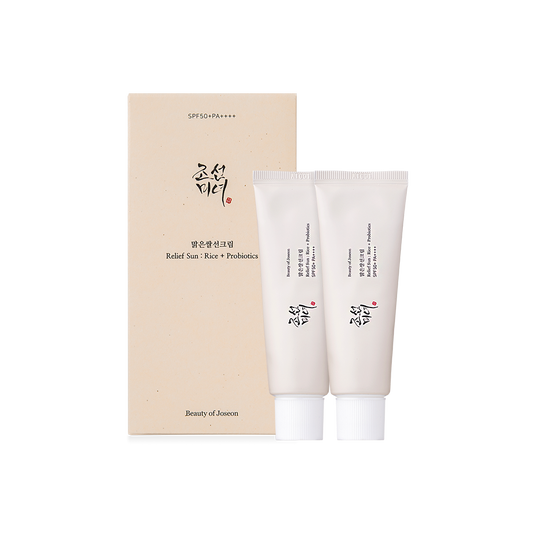 Beauty of Joseon Relief Sun: Rice + Probiotics SPF50+ PA++++ 50ml - 2pc