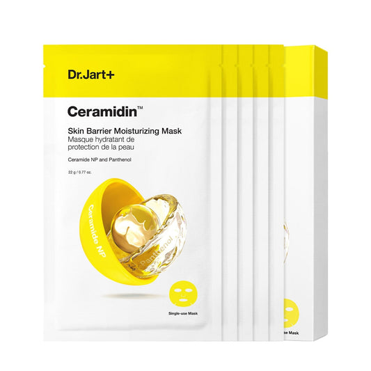 Dr.Jart+ Ceramidin Skin Barrier Moisturizing Mask 22g x 5pc