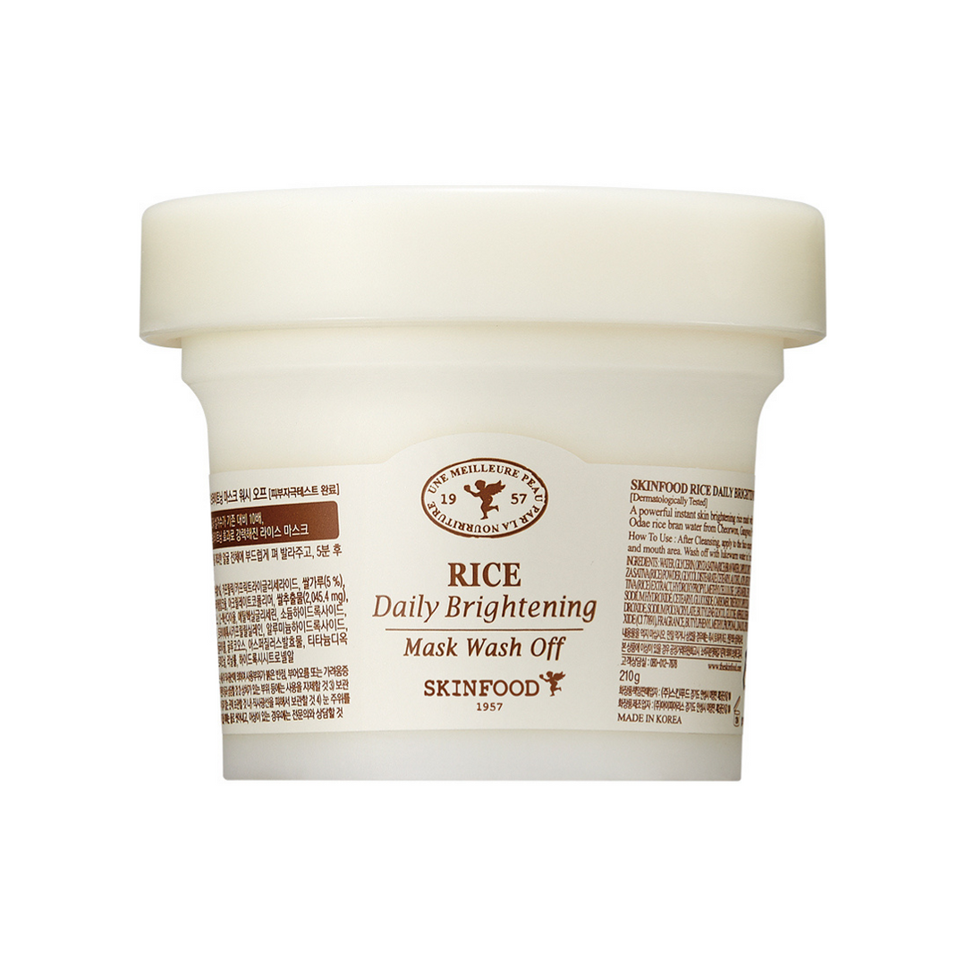 SKINFOOD Rice Daily Brightening Mask Wash Off - 210g
