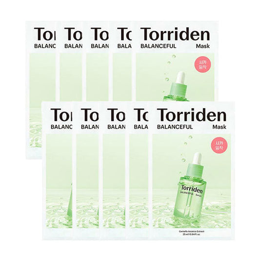 Torriden Balanceful Mask Sheet with Cica Complex - 10pc